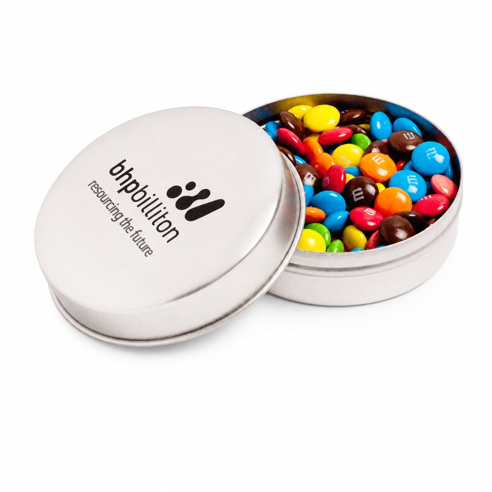 名入れ M&M's キャンディ缶