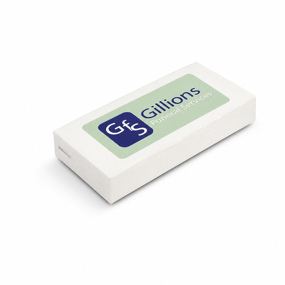 Pocket Tissue Packs, Custom Branded — 10 Sheets