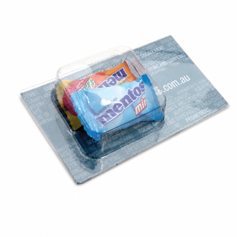 お菓子入り名刺ホルダーシェル