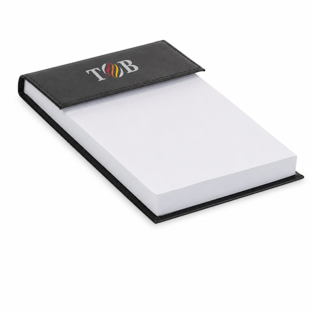 Branded Executive Leather-Look Desk Pad