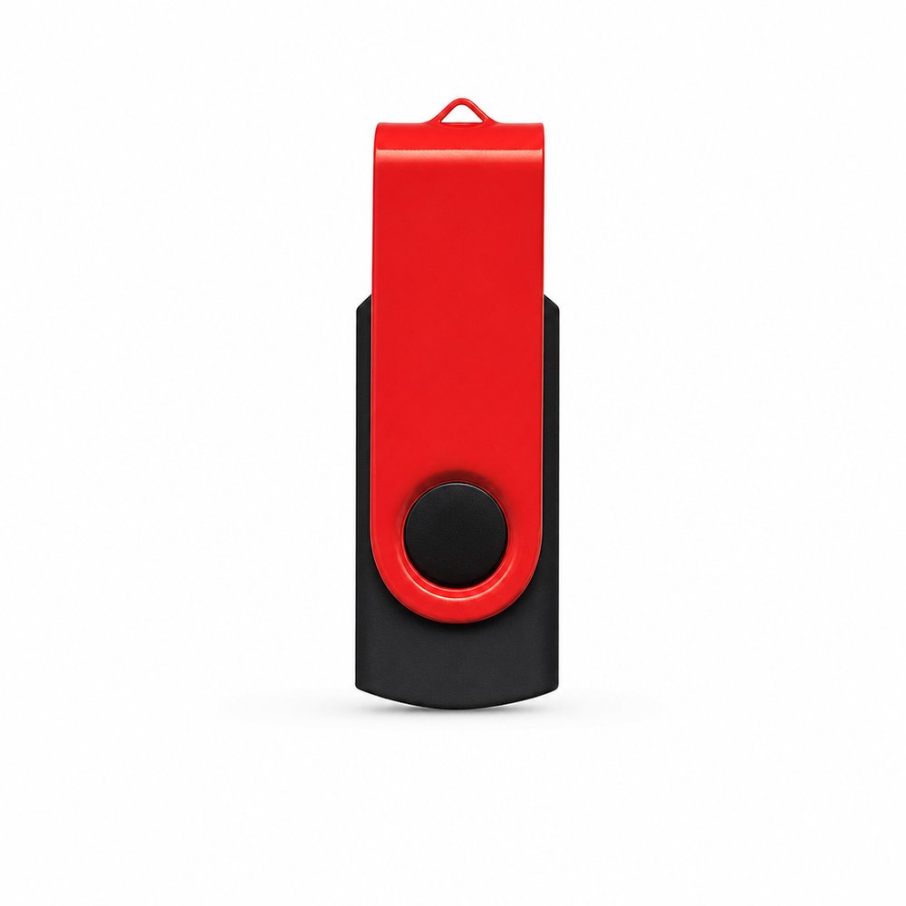 Soft-Touch Swivel 8GB USB Flash Drive