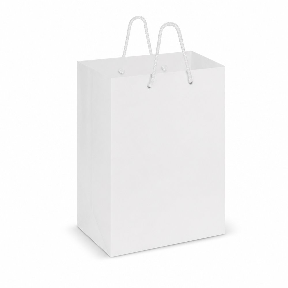 Branded Medium Laminated Paper Carry Bags