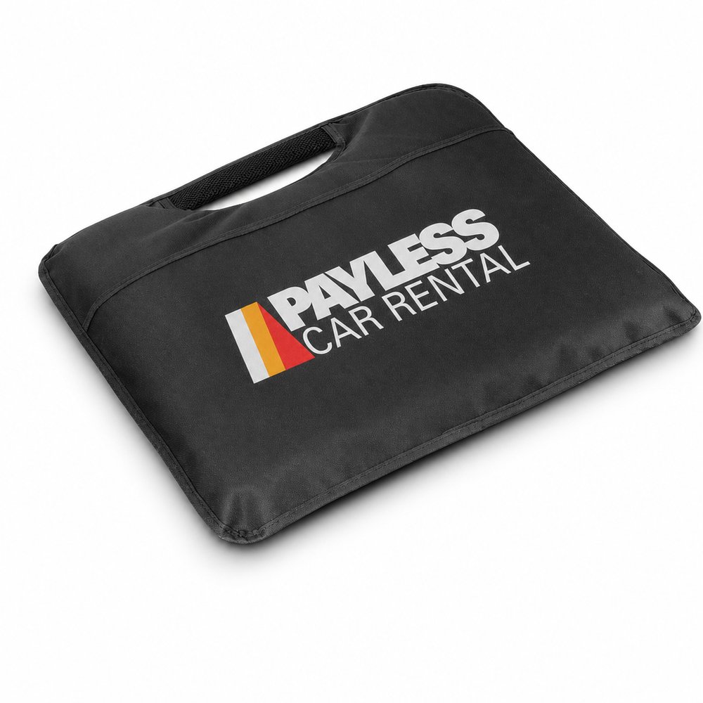 Branded Stadium Cushion with Carry Handle