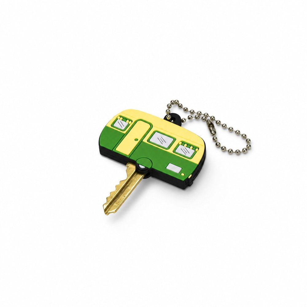 PVC Key Covers — Custom Moulded with Backing Card