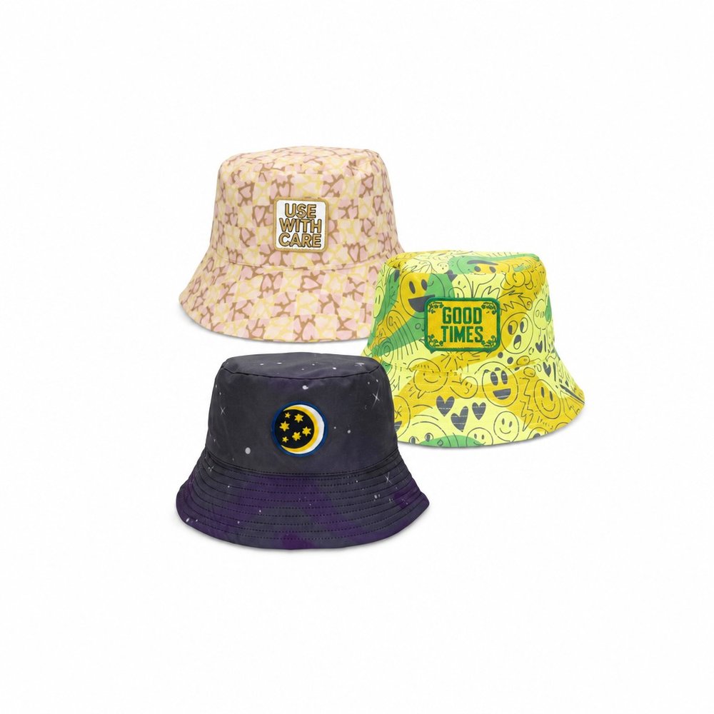 Sonny Branded Bucket Hat with Custom Embroidery Patch