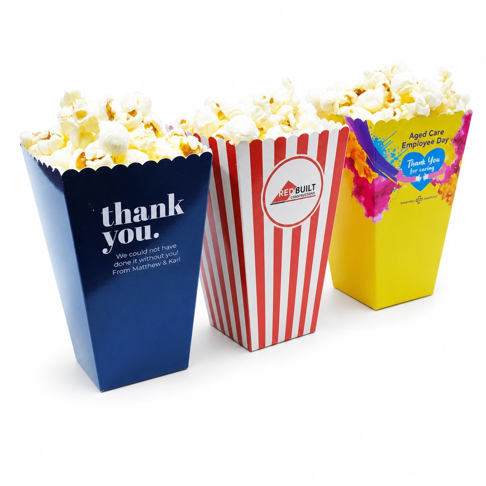 オリジナルプリント ポップコーンボックス 飴入り