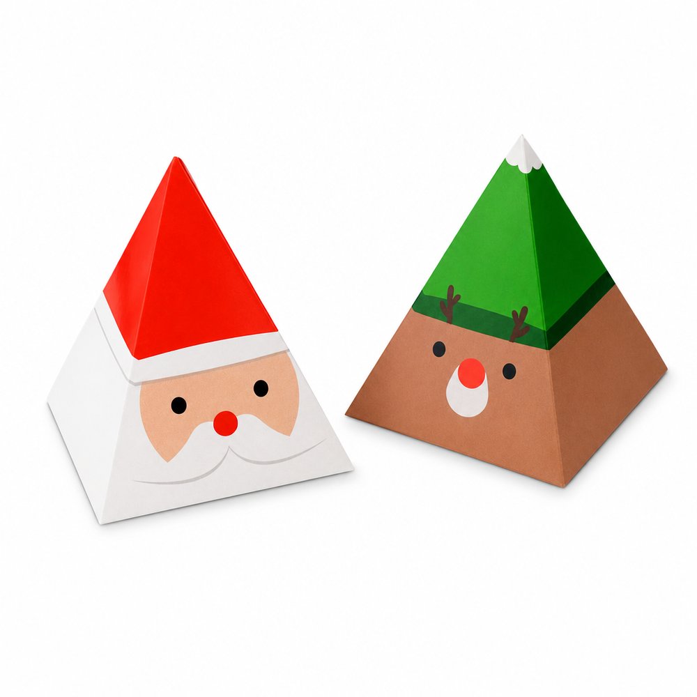 フェスティブフェイス クリスマスギフトボックス