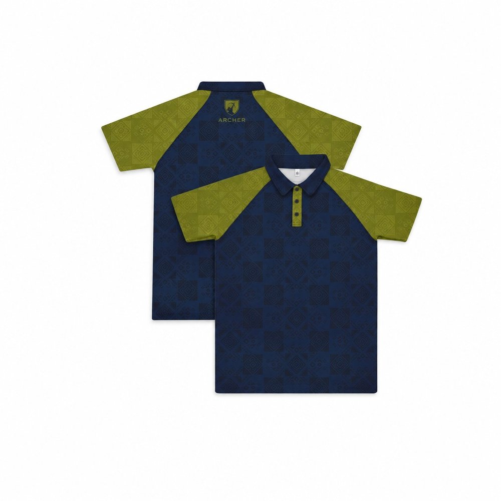 Custom Sublimated Active Polo — Men's