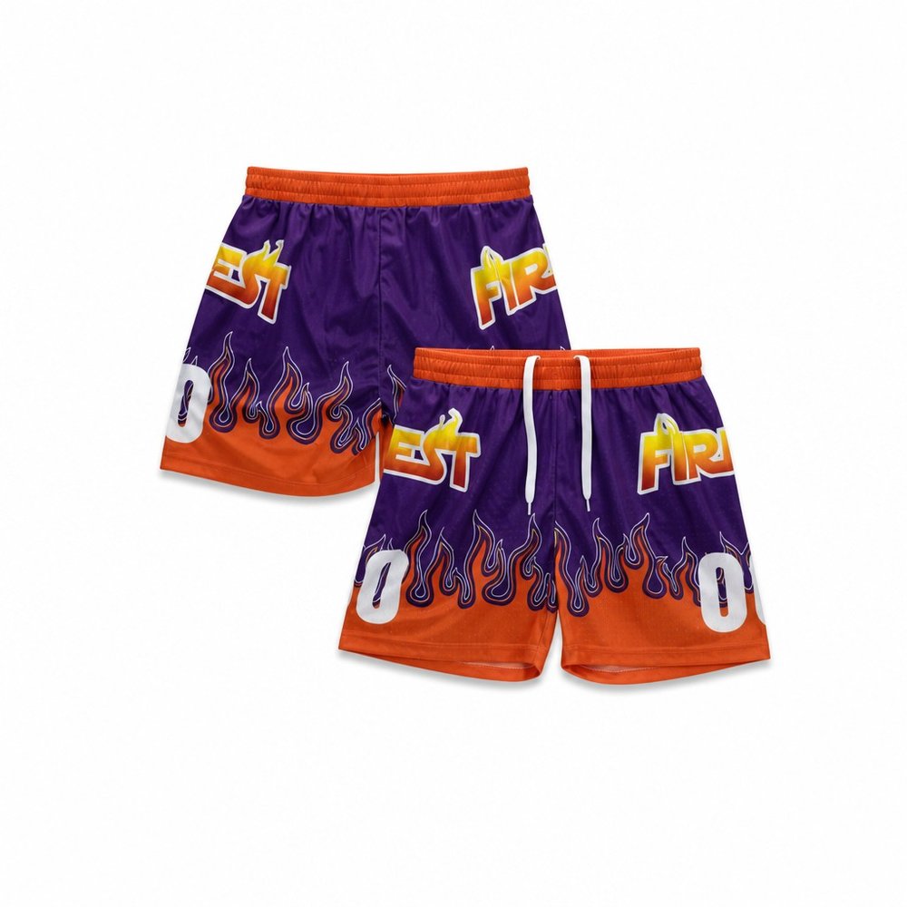 Custom Sublimated Womens Active Shorts