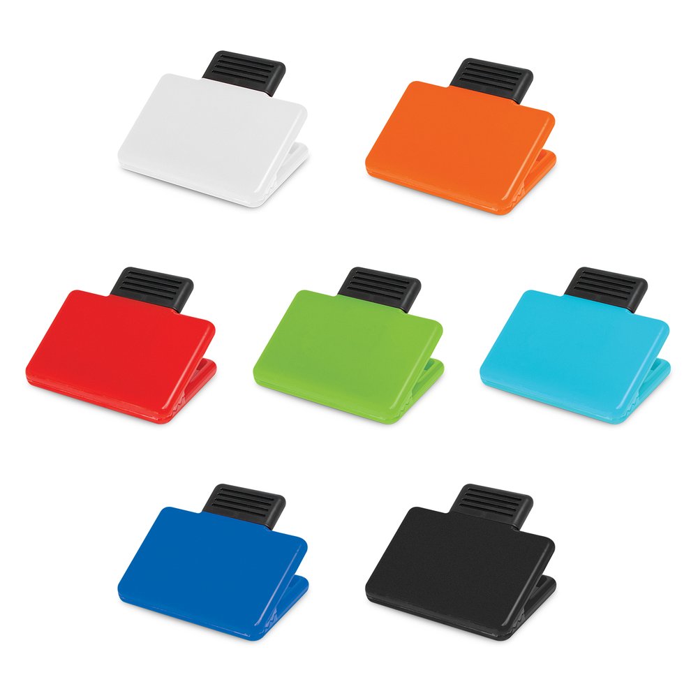 Pronto Rectangular Magnetic Memo Clip
