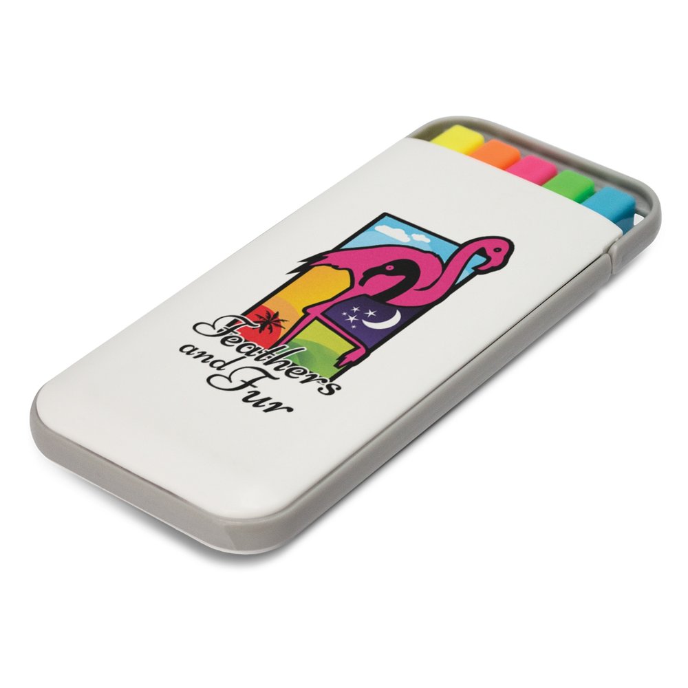 Vivo 5-Piece Highlighter Desk Set