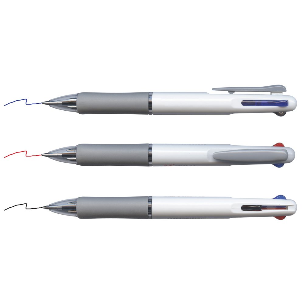 Tri-Colour Retractable Ballpoint Pen