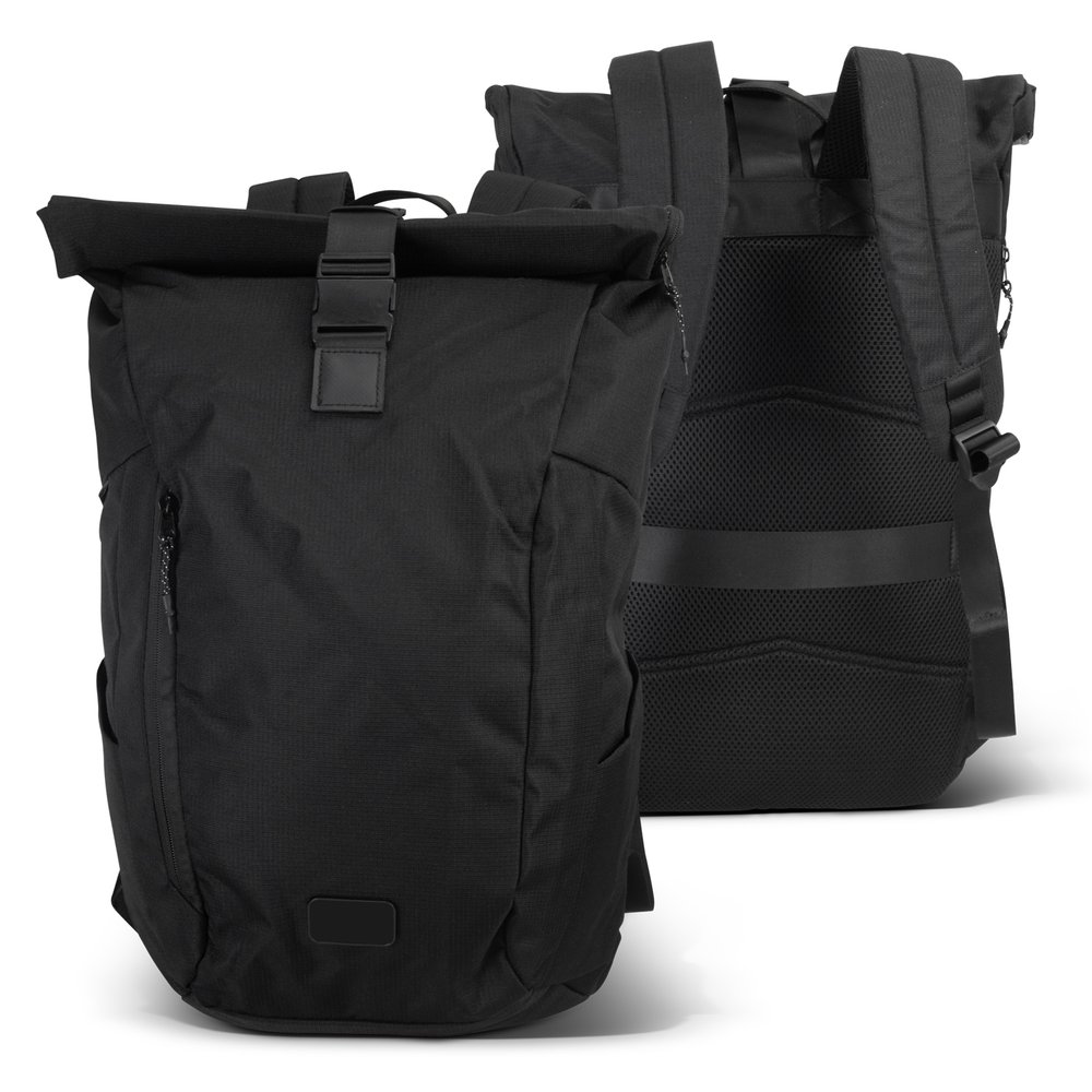 Ocean-Recycled Roll Top Laptop Backpack