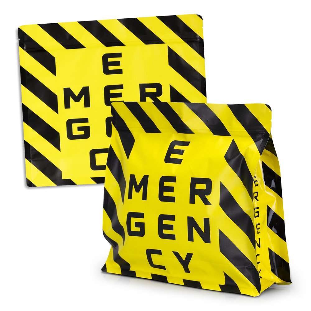 Large Foil Stand-Up Pouch with Zip Lock