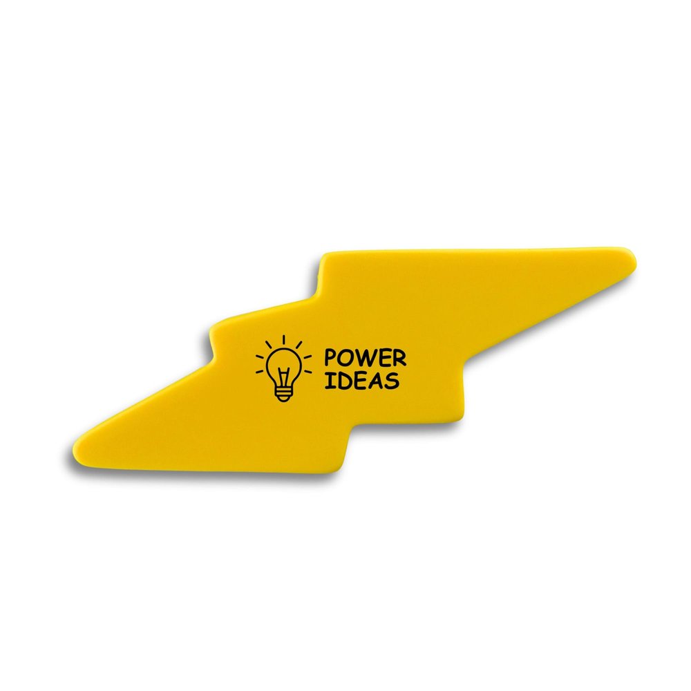 Lightning Bolt PU Stress Shape Giveaway