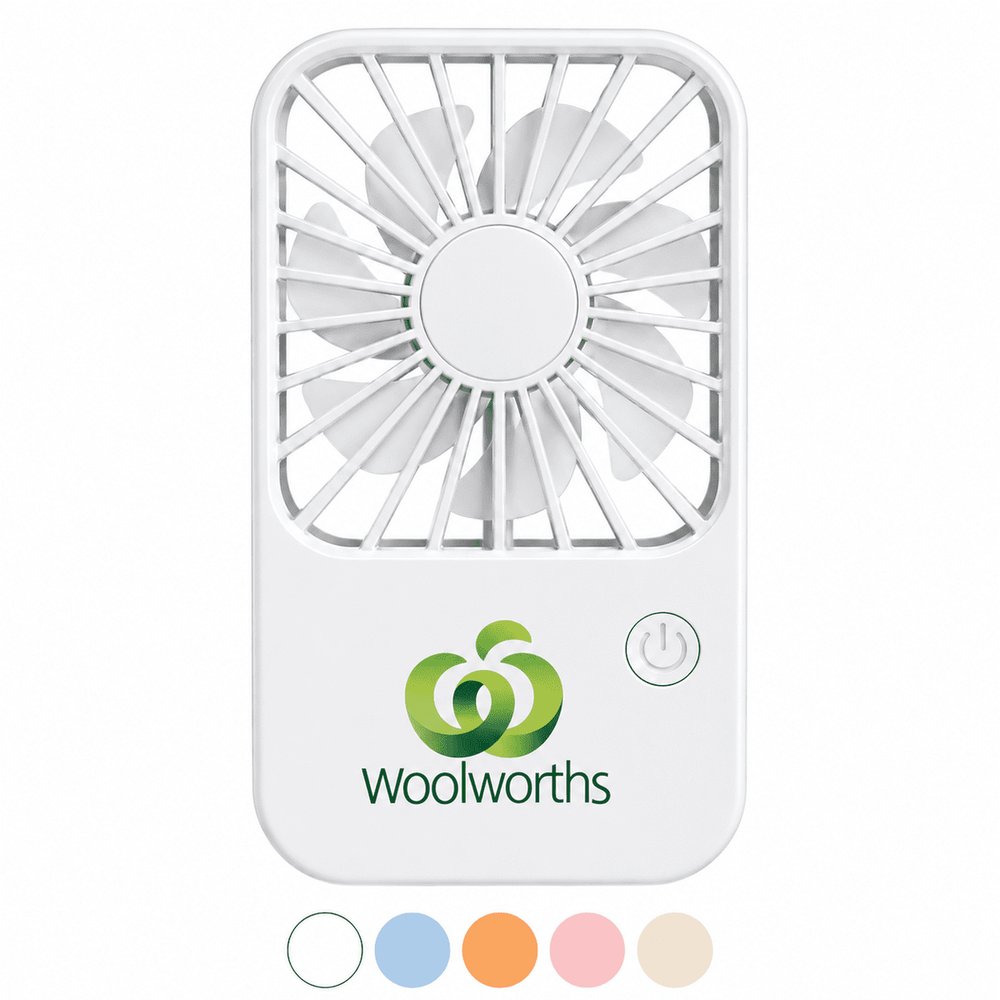 Rechargeable Desk Fan with Adjustable Hanging Stand