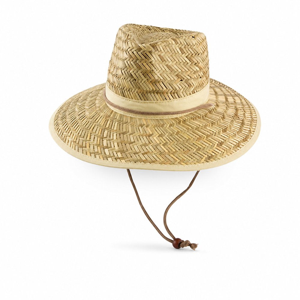 Aussie Straw Hats with Toggle — Wide Brim Sun Hats