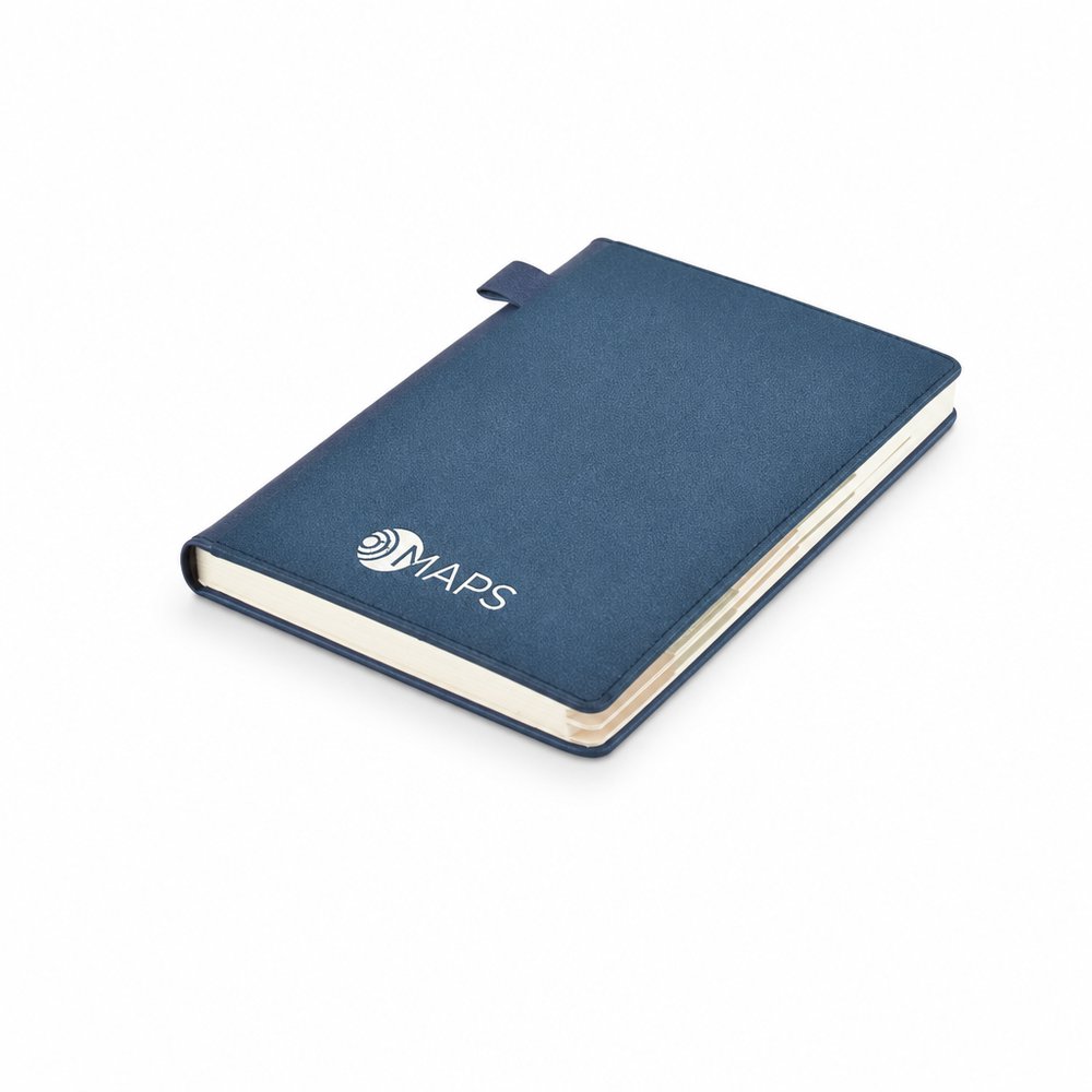 Nomino A5 Tabbed Notebook with Leather-Feel Cover