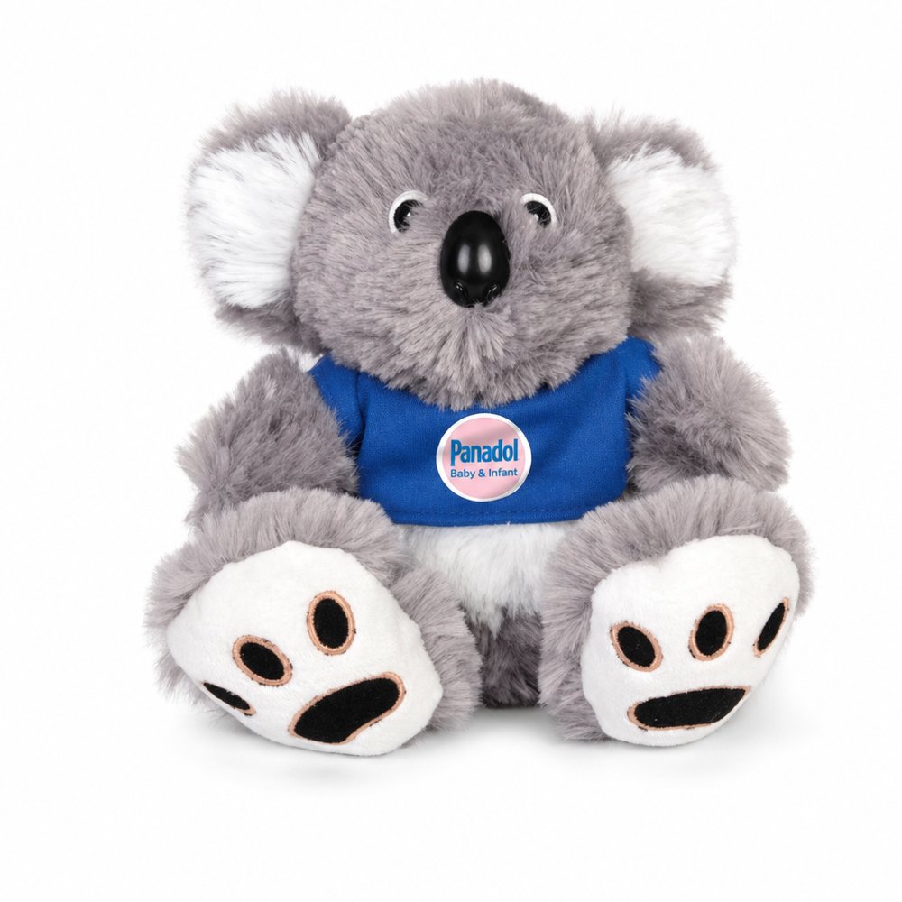 Fluffy Koala Plush Toy — Branded Australiana Gift