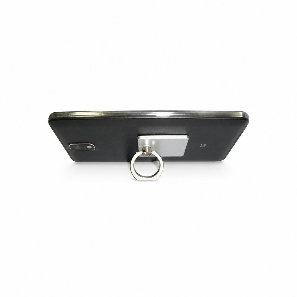 TechGrip シルバー スマホリングスタンド
