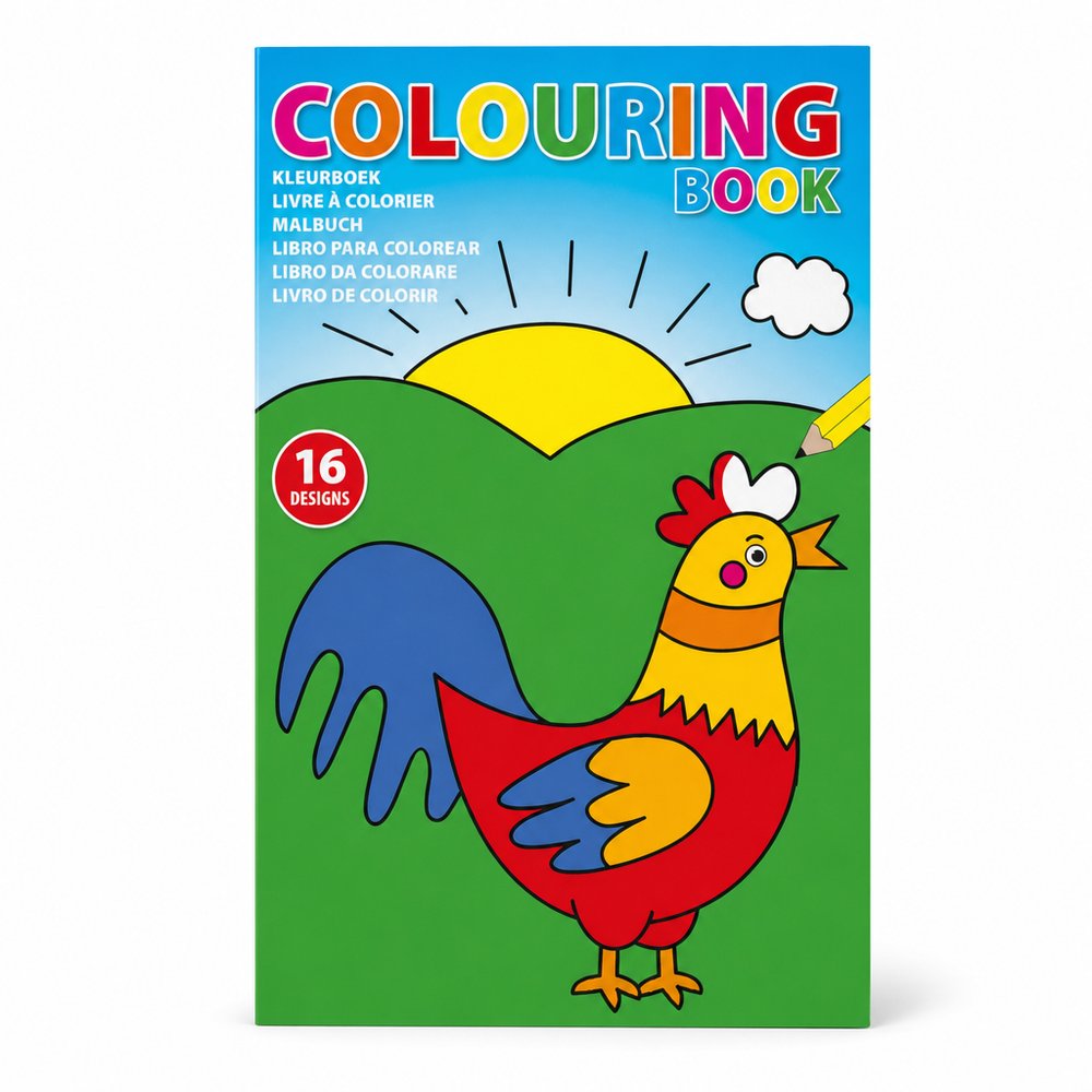 Kids Colouring Books A4 — Custom Printed Activity Pads