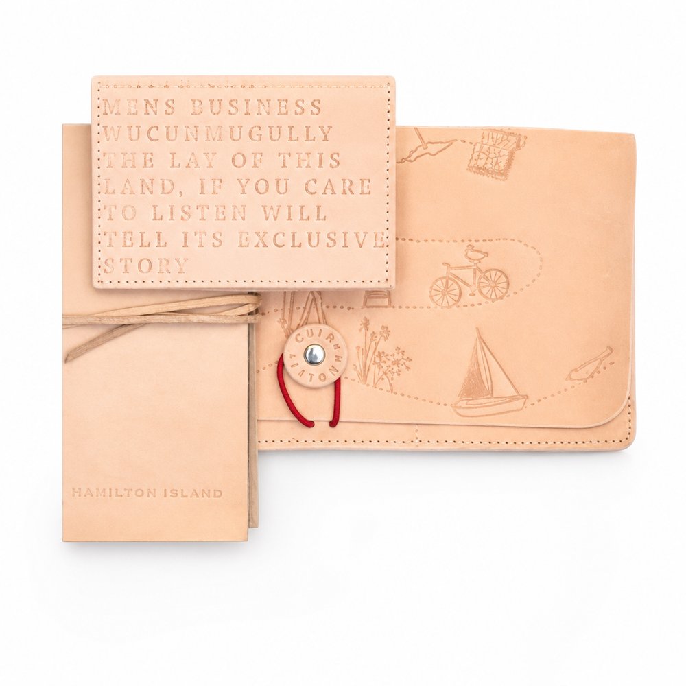 Custom Leather Goods, Debossed & Branded