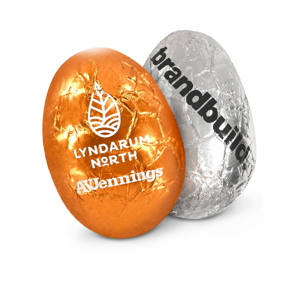 Large Branded Easter Eggs 100g Milk Chocolate