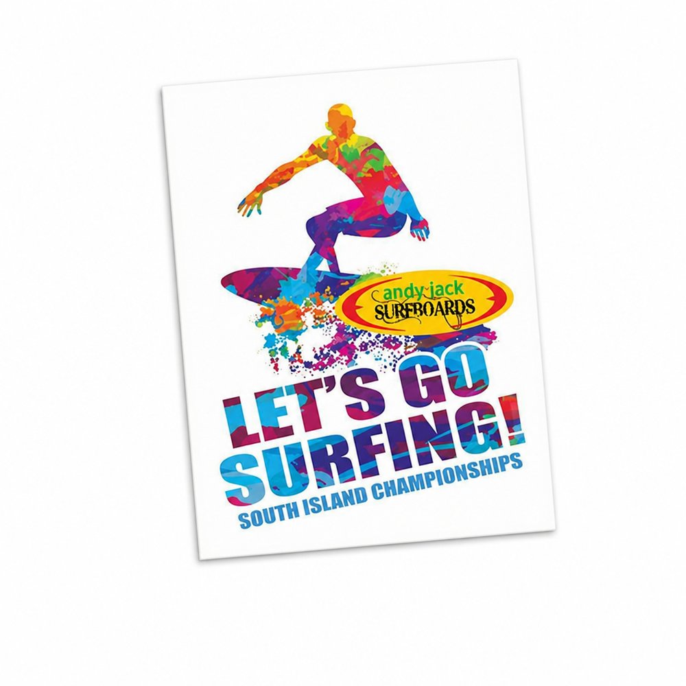 Custom Temporary Tattoos 7.6 x 10.1cm — Full Colour