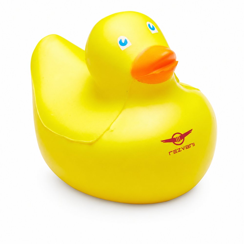 Branded Rubber Duck Stress Balls