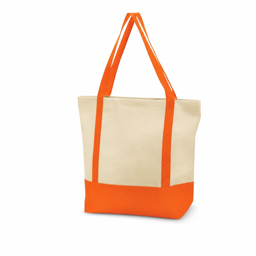 Los Angeles Non-Woven Tote Bag — Two-Tone 80gsm