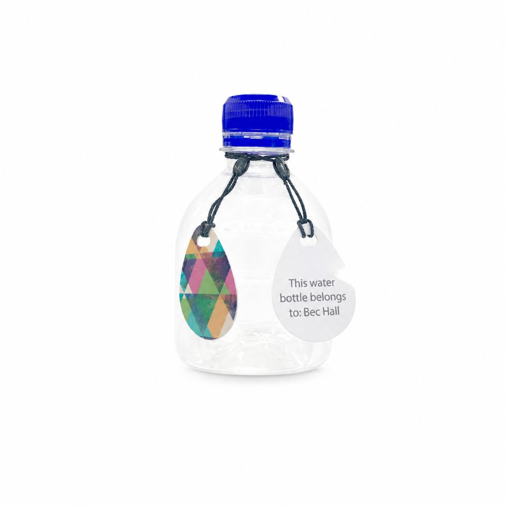 Personalised Name Tags — Custom Teardrop ID Tags