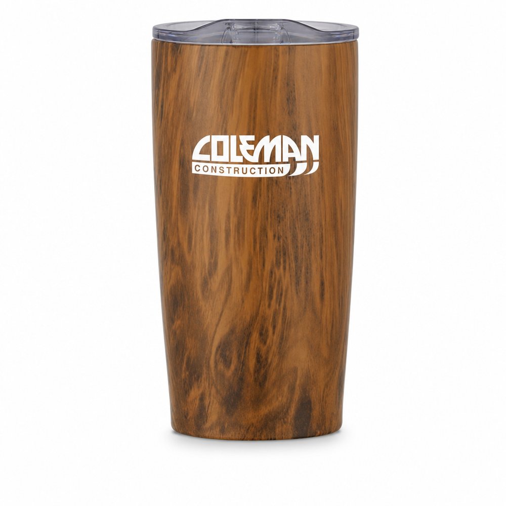 Eco Woodtone Double Wall Travel Cup 650ml
