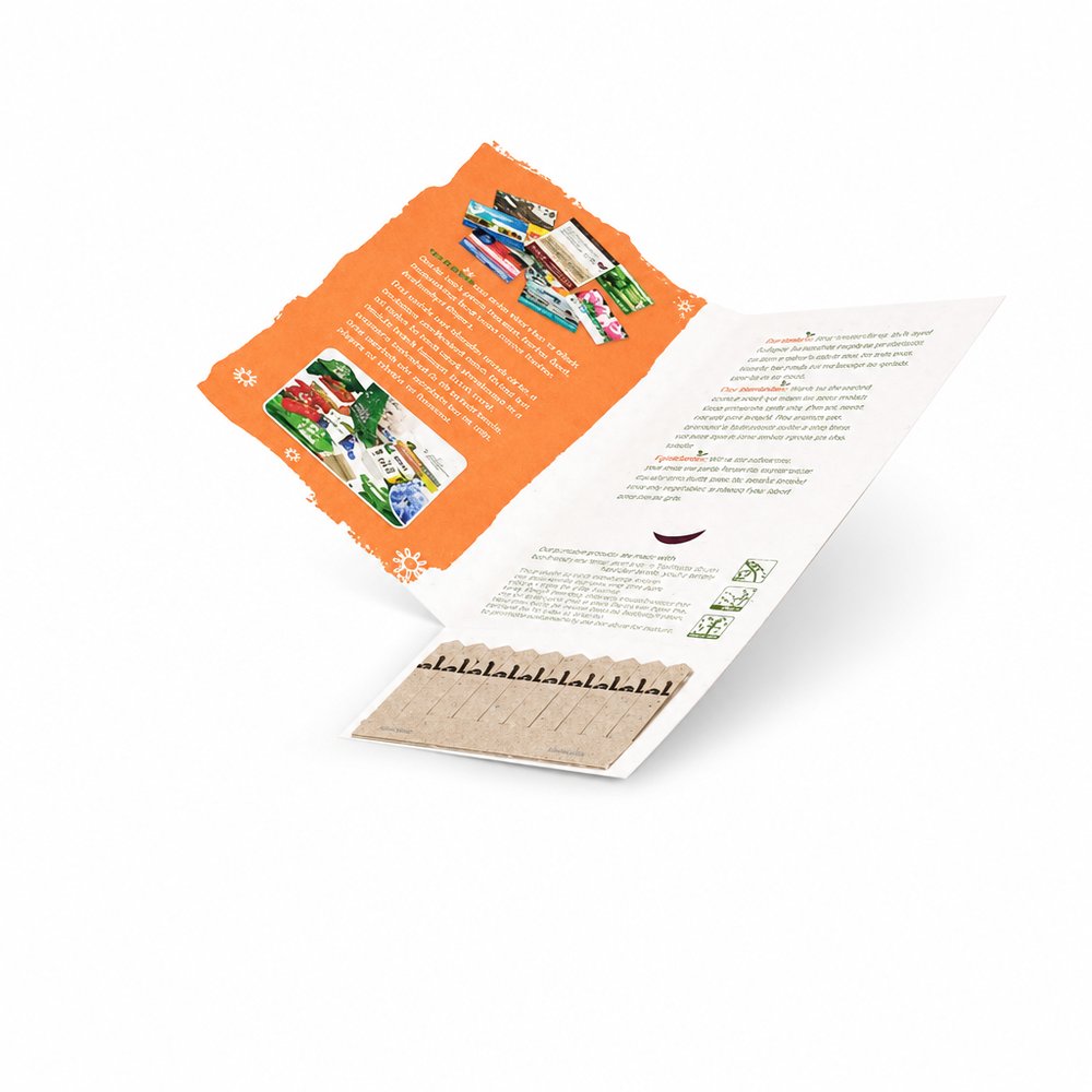 Seed Stick Greeting Cards — Plantable Eco Giveaway