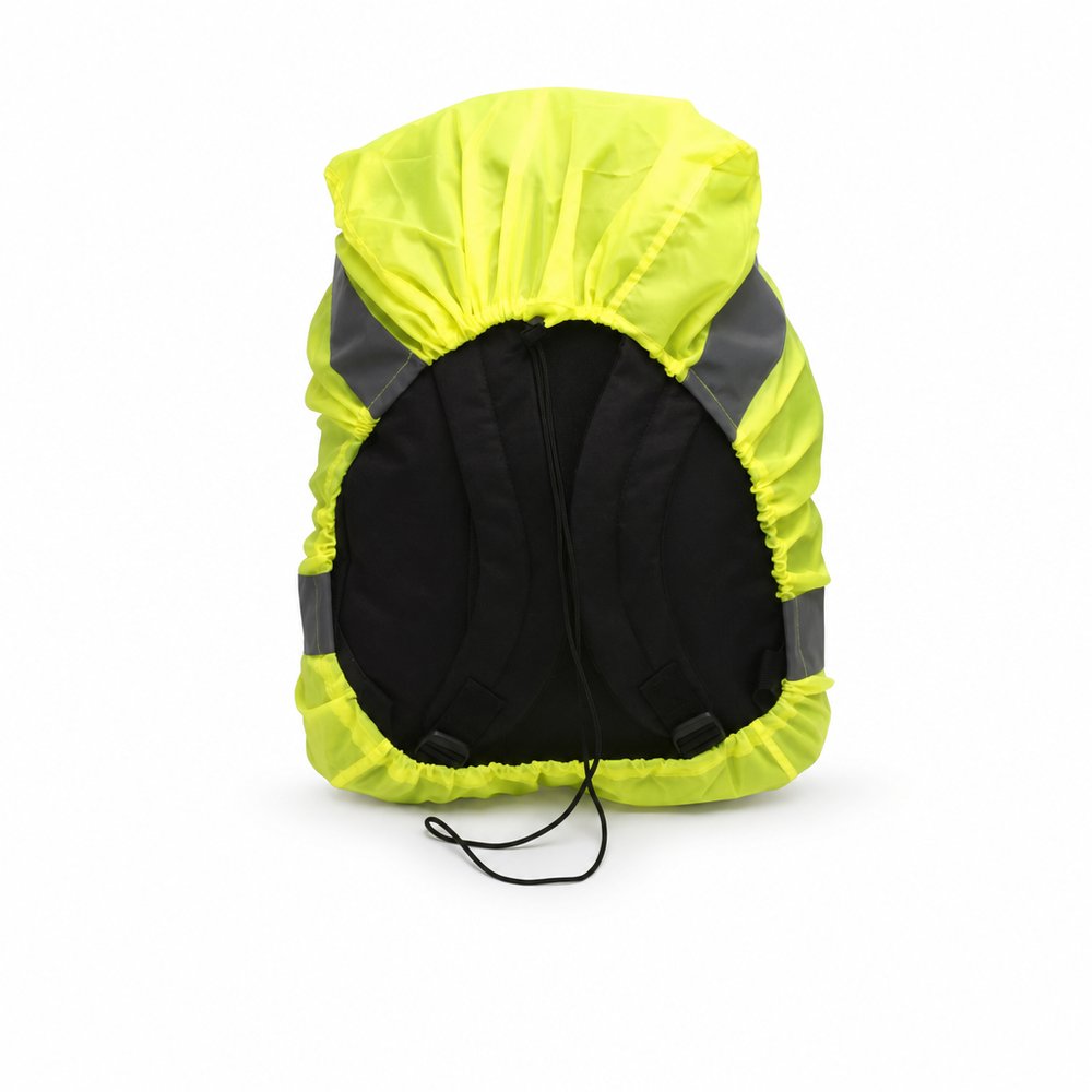 Hi Vis Backpack Cover — Reflective Safety Sleeve