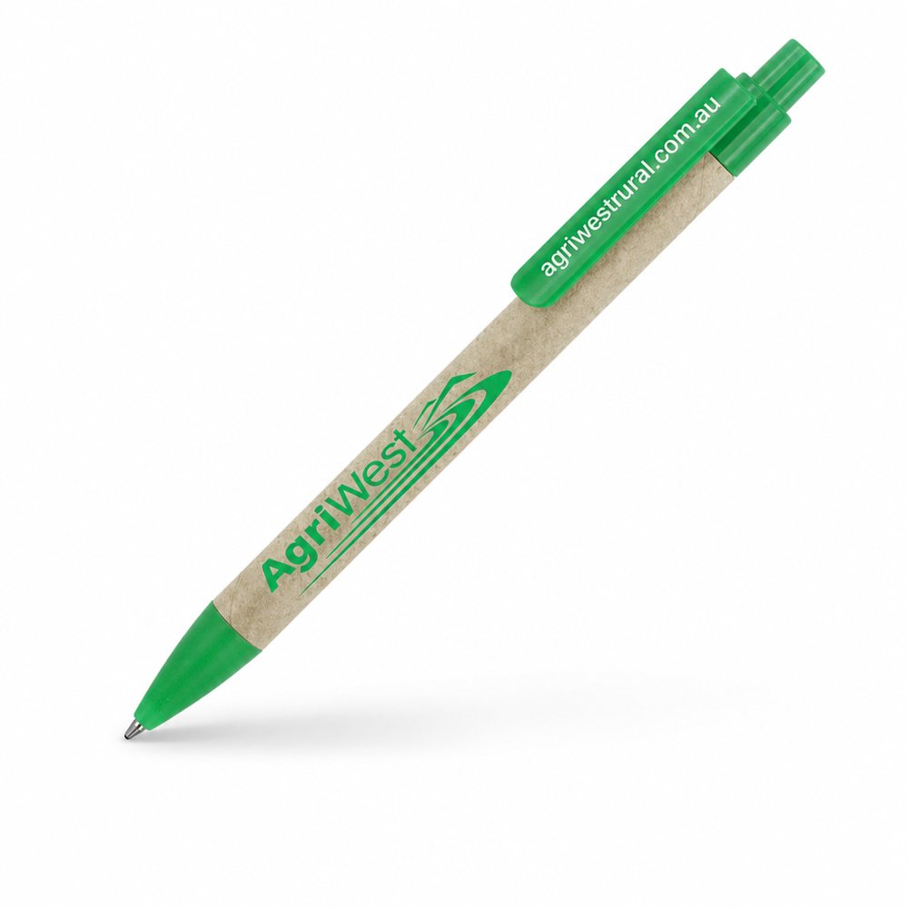 Recycled Paper Pens — Eco Promotional Ballpoint