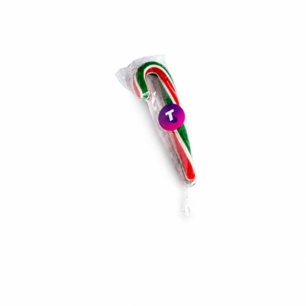 Grande Candy Canes 90g — Branded Christmas Lollies
