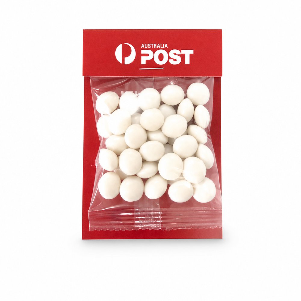 Branded Chewy Mints on Display Card 25g