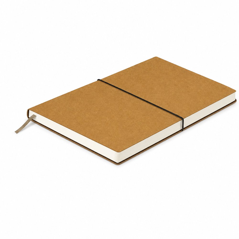 Recycled Leather Soft Cover Notebook A5