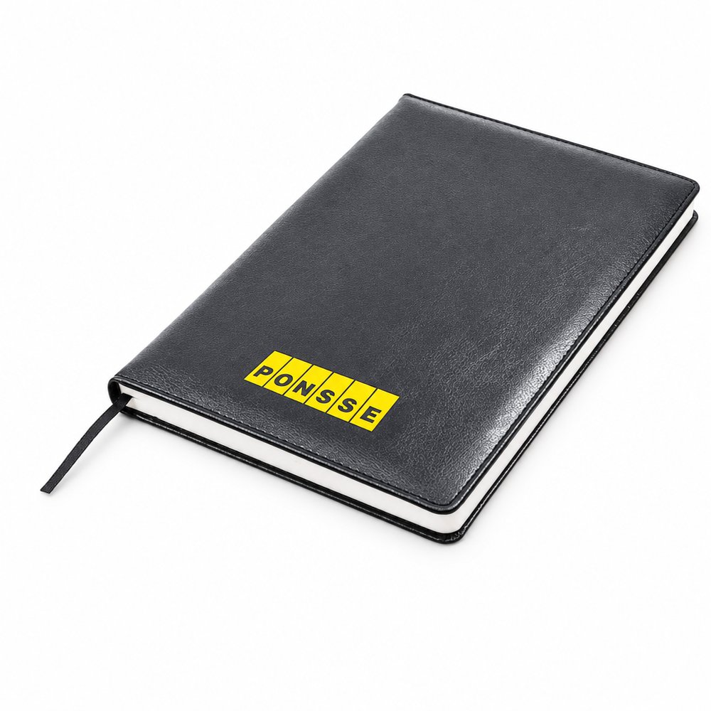 PU Leather Padded A5 Notebook with Custom Branding