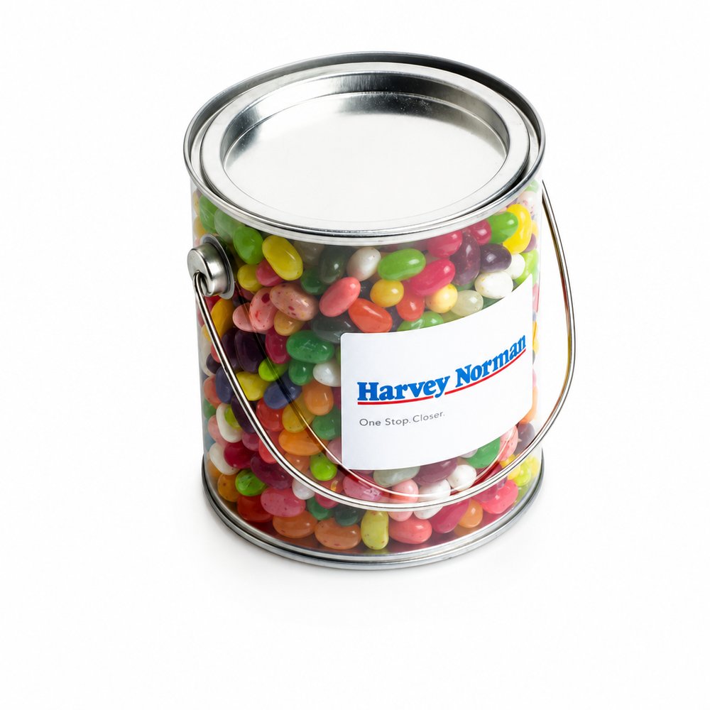 Branded Jelly Belly Jelly Bean Buckets (850g)