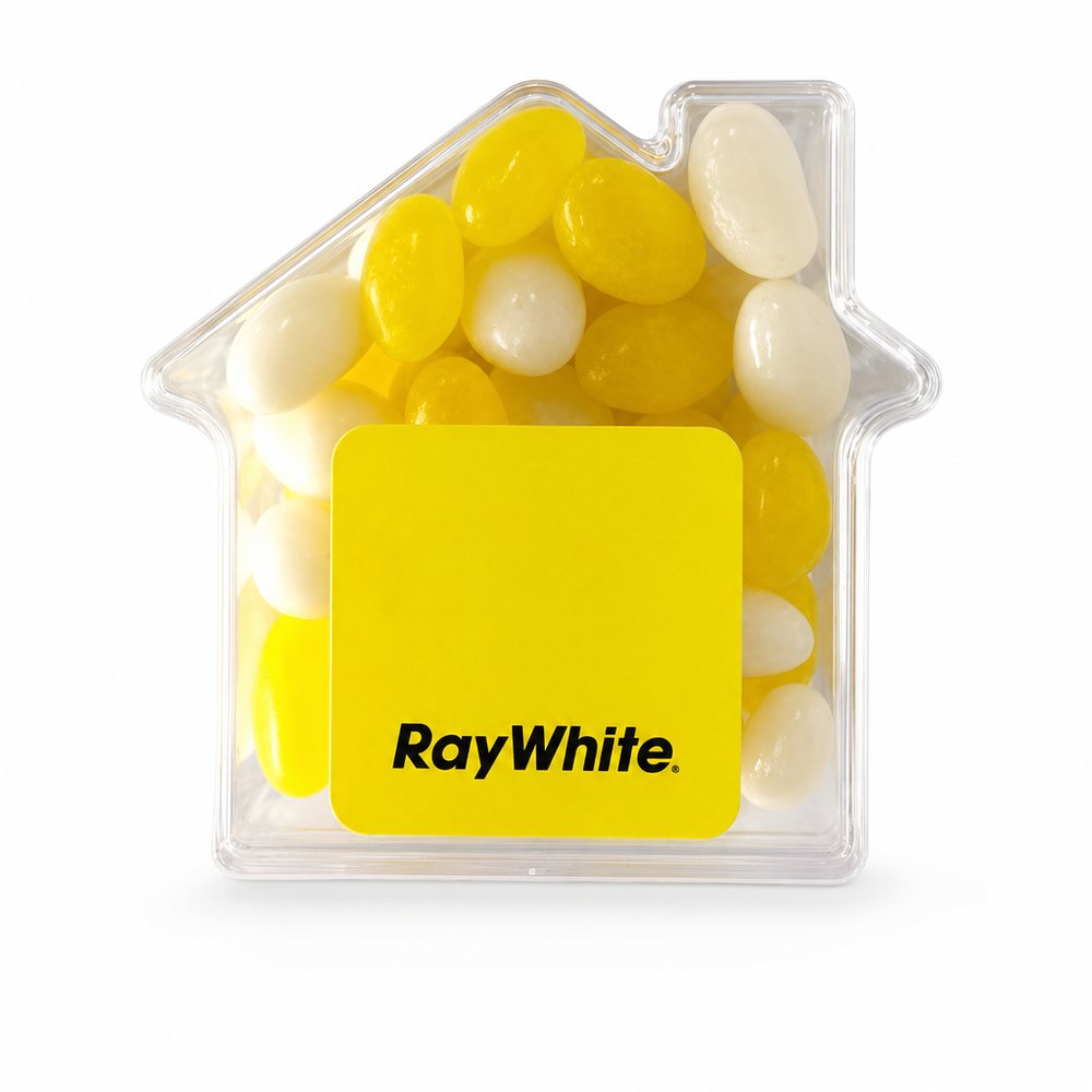 House Shaped Jelly Beans 50g — Branded Real Estate Lollies