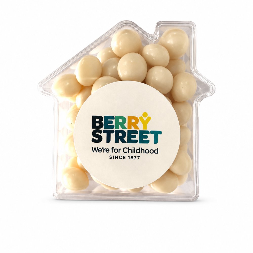 House Shaped Mint Cards 50g — Real Estate Branding