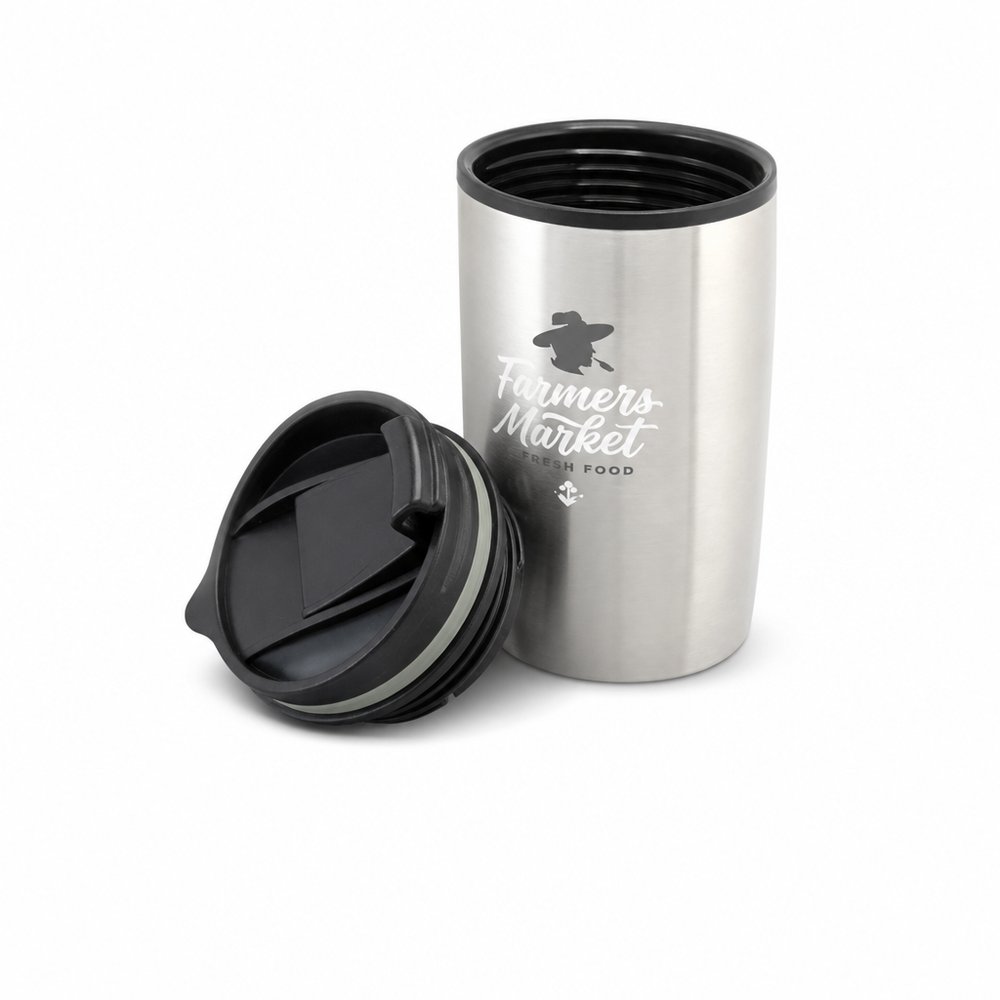 Induct Double Walled Coffee Cup 300ml — Branded Travel Mug