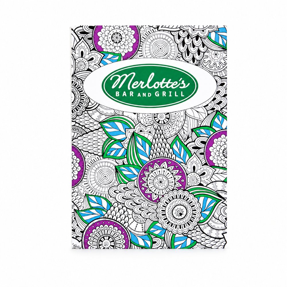 Branded A5 Colouring Books for Mindful Moments