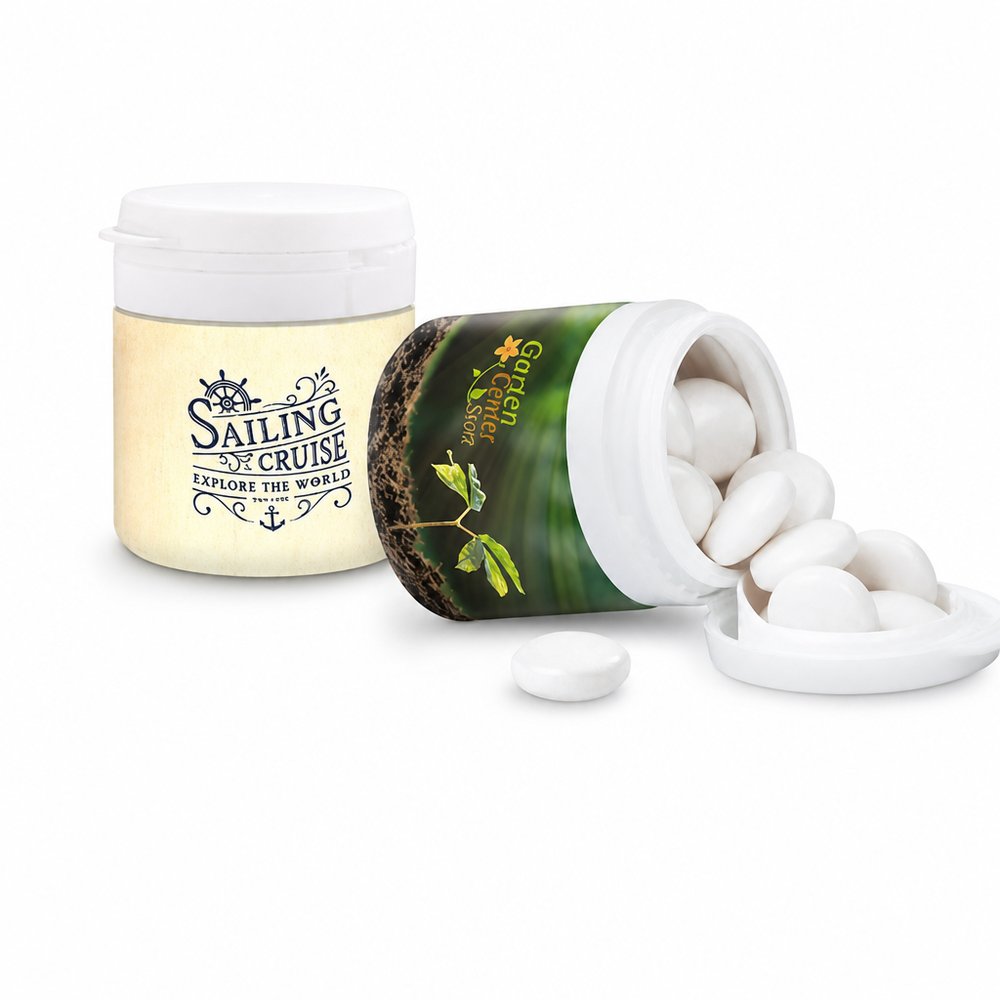 Bedruckte Midi-Bonbondosen 40g