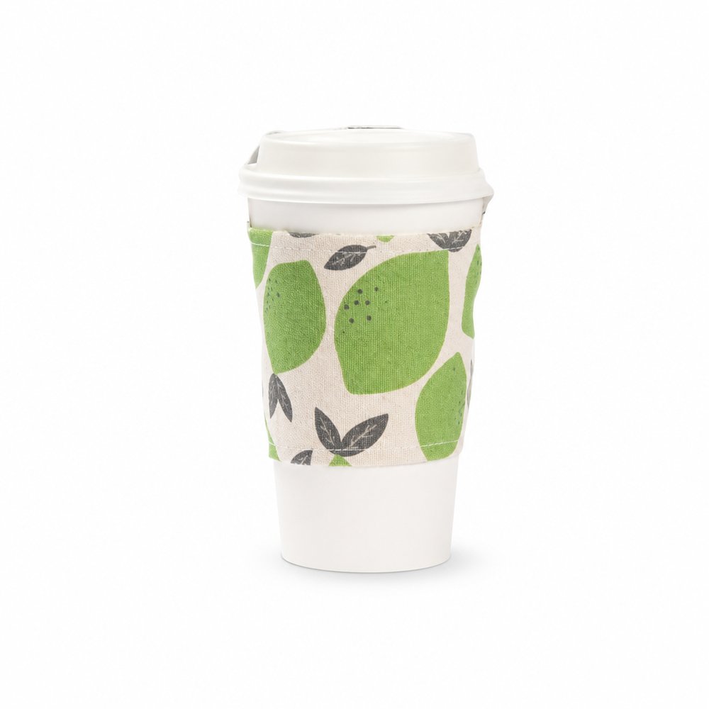 リユーザブル 12oz ナチュラルキャンバス コーヒーカップスリーブ