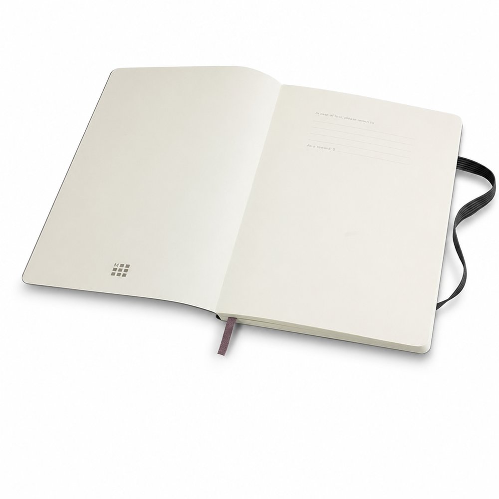 Moleskine Classic Soft Cover A5 Notebook, Branded