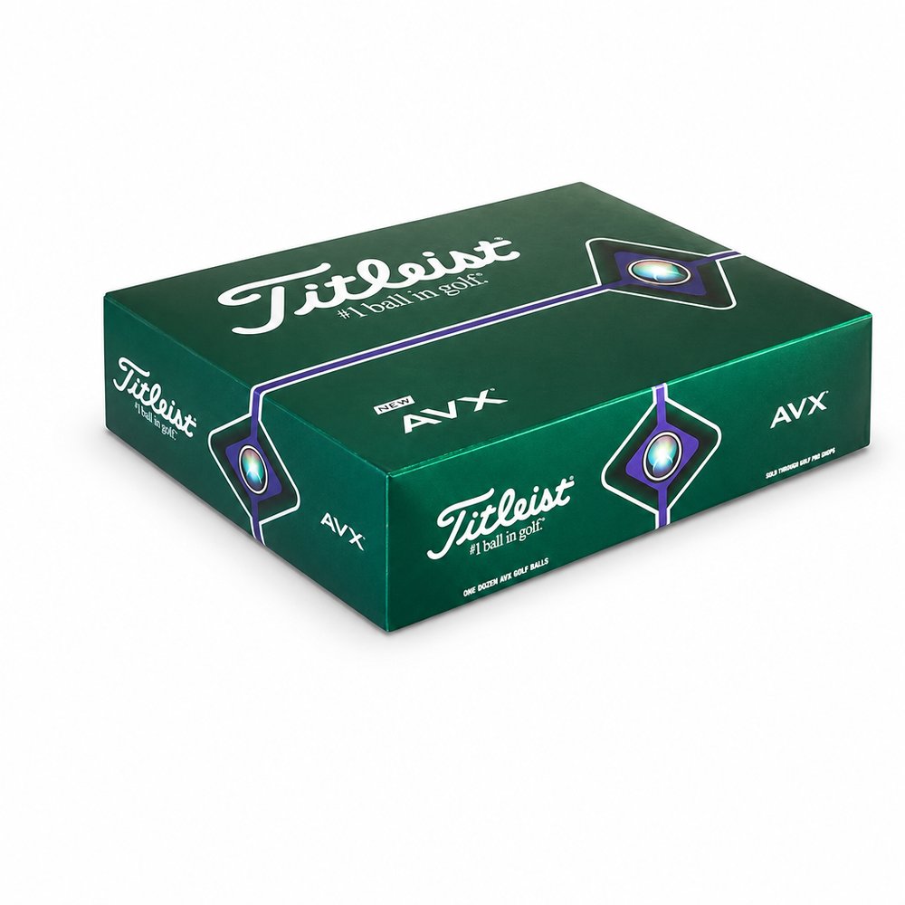 Branded Titleist AVX Golf Balls — Custom Print
