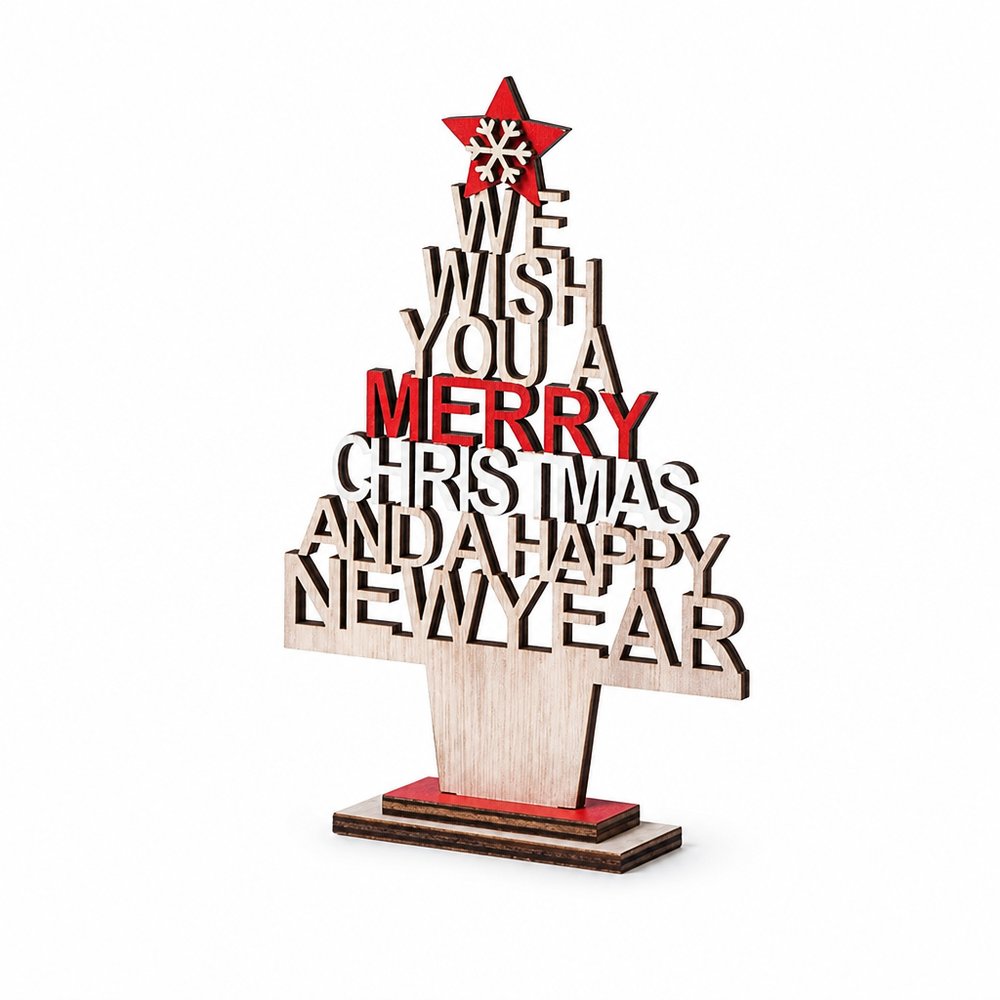 木製のクリスマスツリー