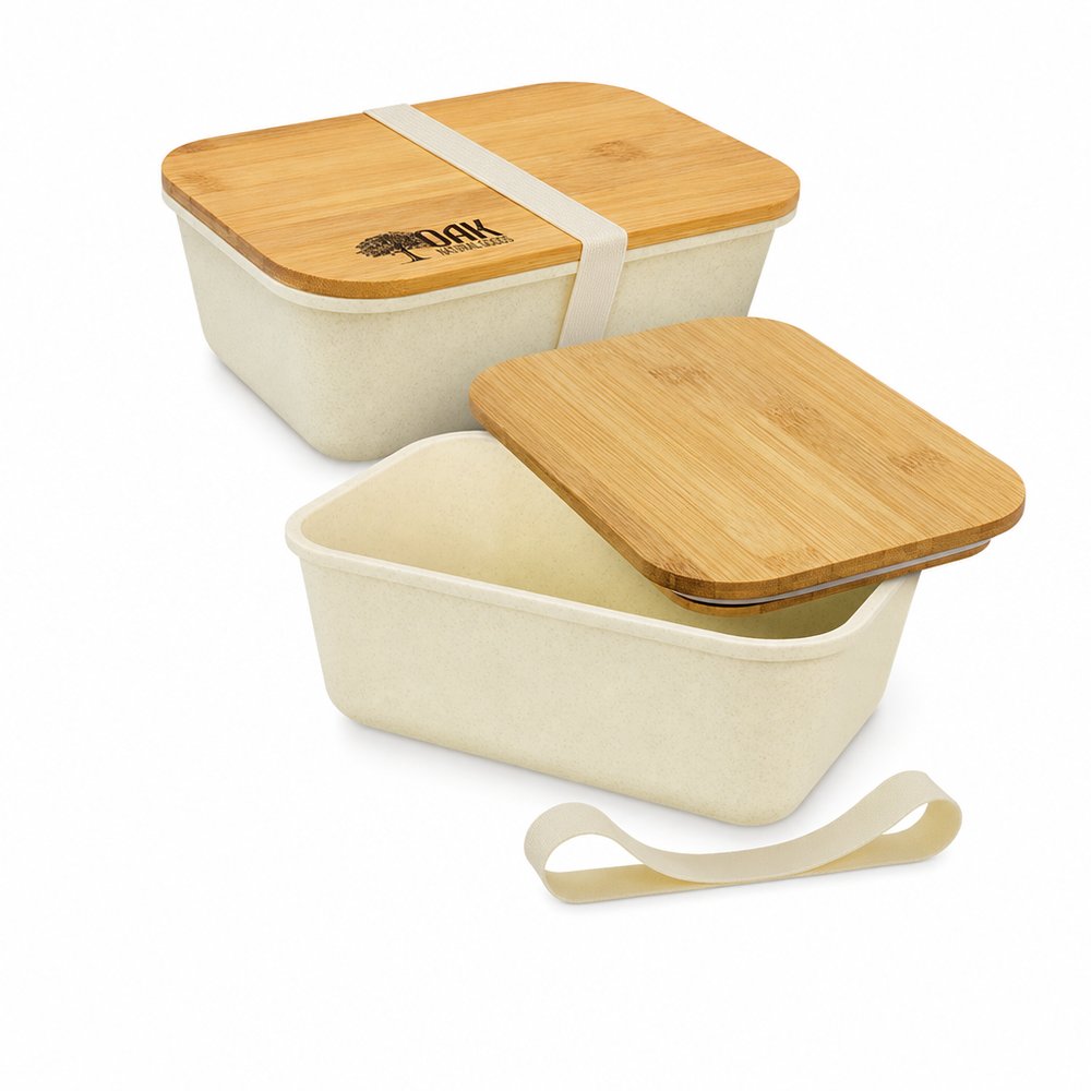 エコ風小麦わら弁当